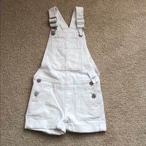 NWT GAP little girl overalls sz XS